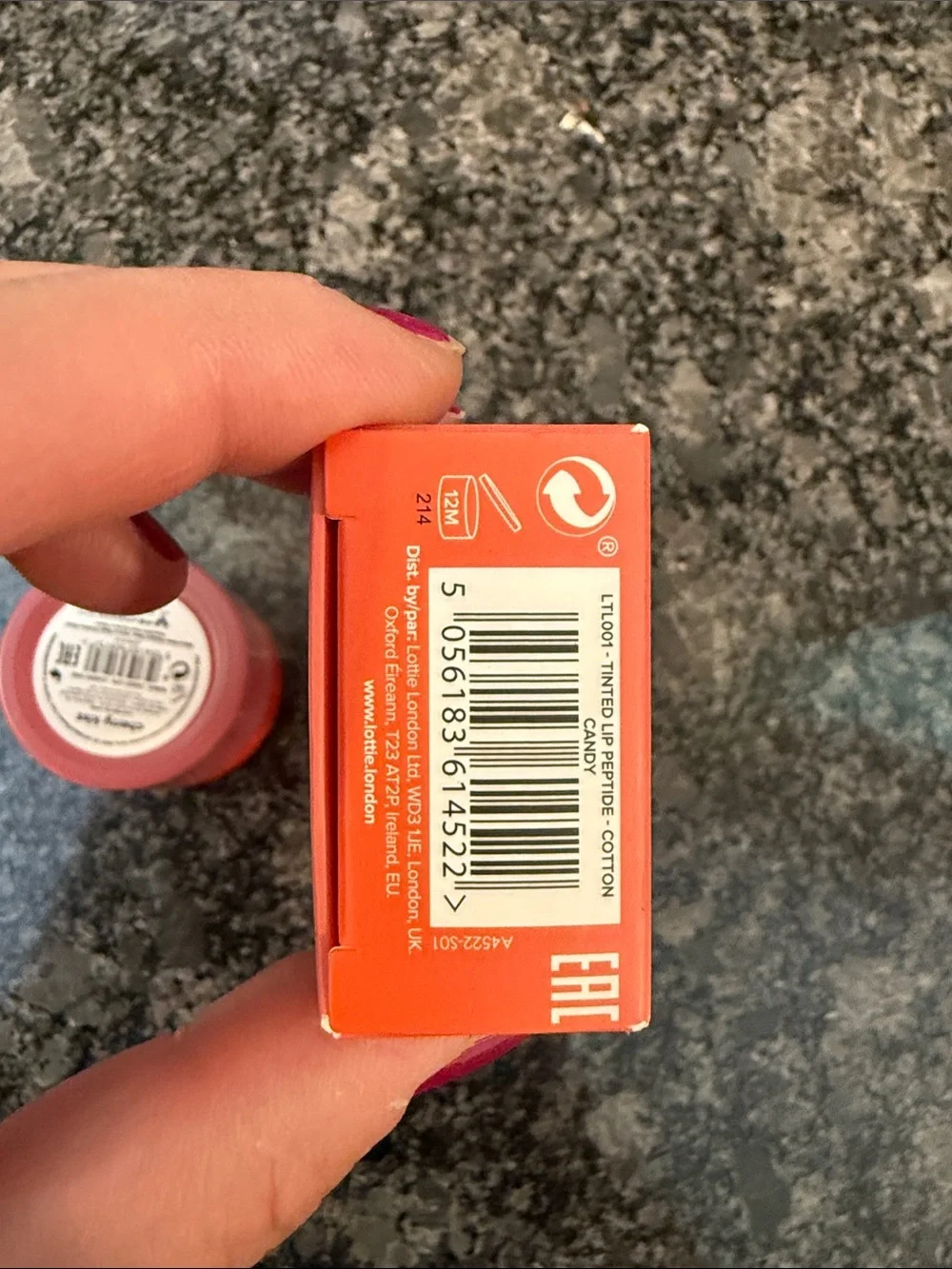 Lottie London Pink Tinted Lip Peptide + Sweet Lips Balm